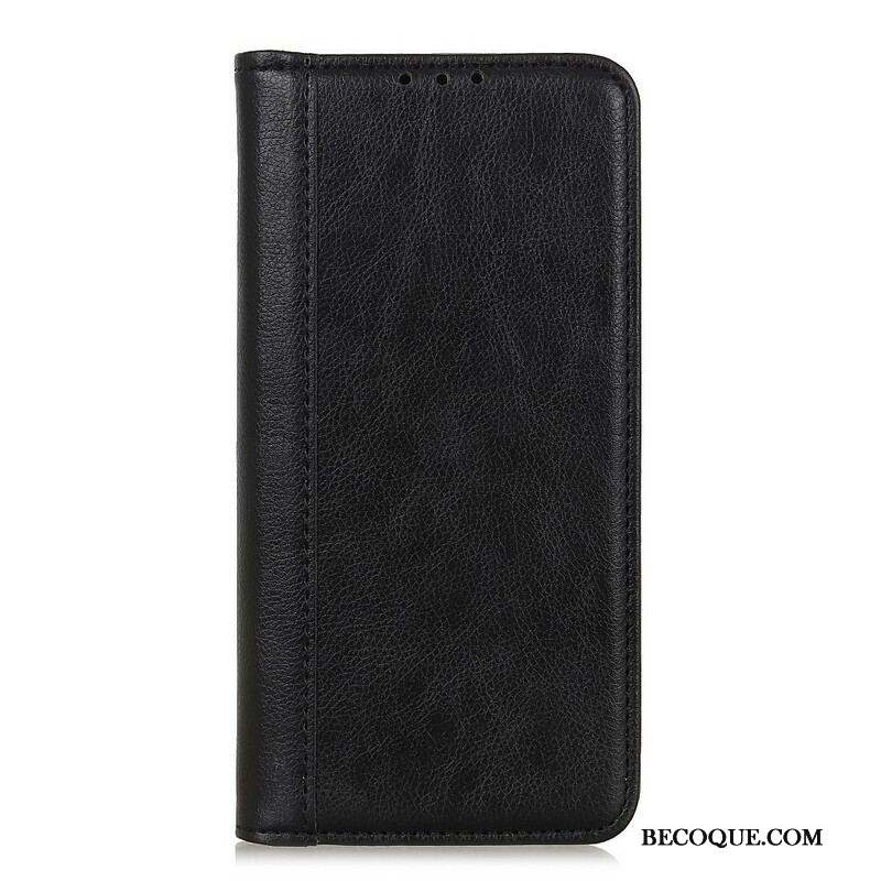 Flip Cover Samsung Galaxy A12 / M12 Cuir Fendu Coloré