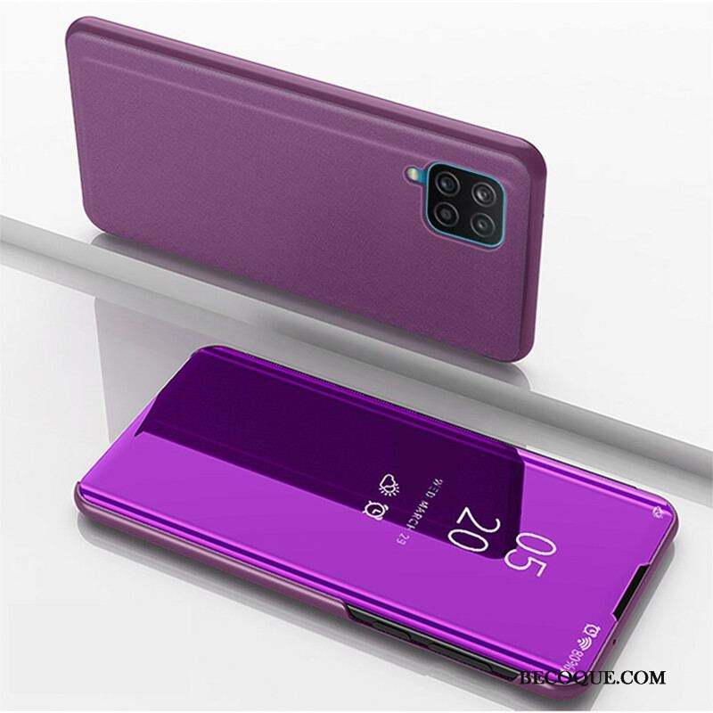 Flip Cover Samsung Galaxy A12 / M12 Miroir