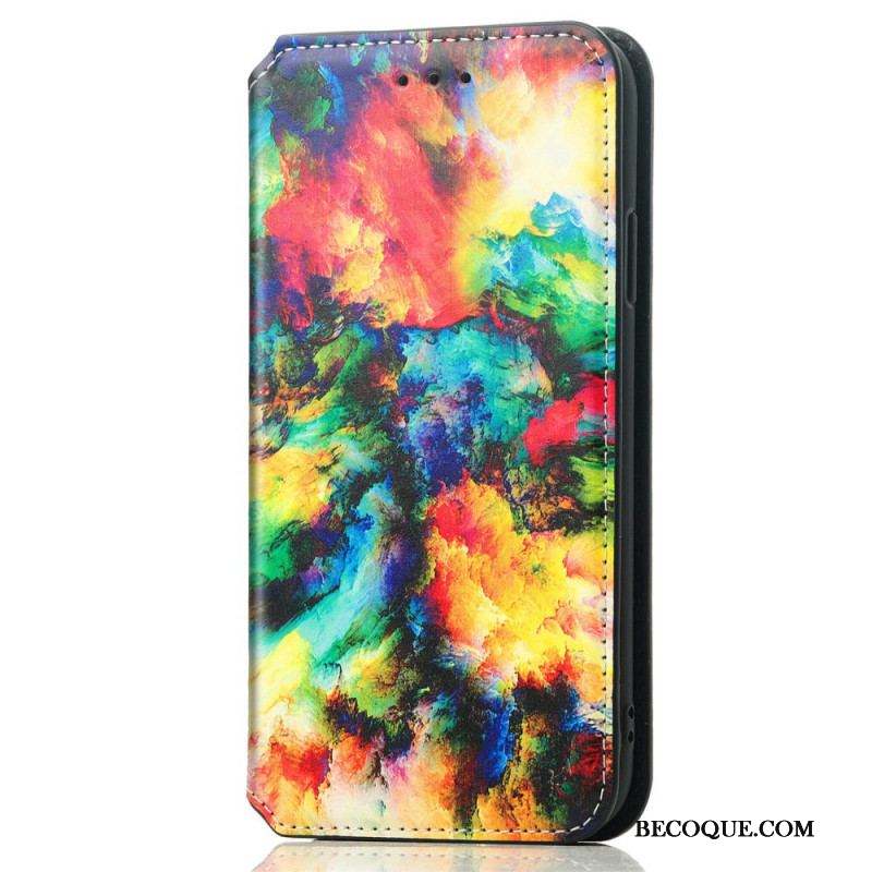 Flip Cover Samsung Galaxy A13 5G / A04s Design RFID Caseneo