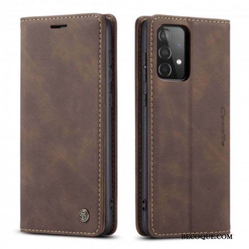 Flip Cover Samsung Galaxy A52 4G / A52 5G / A52s 5G CASEME Simili Cuir