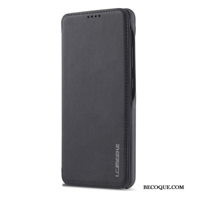 Flip Cover Samsung Galaxy A53 5G LC.IMEEKE Effet Cuir