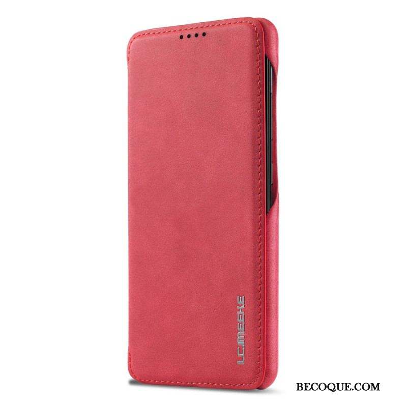 Flip Cover Samsung Galaxy A53 5G LC.IMEEKE Effet Cuir