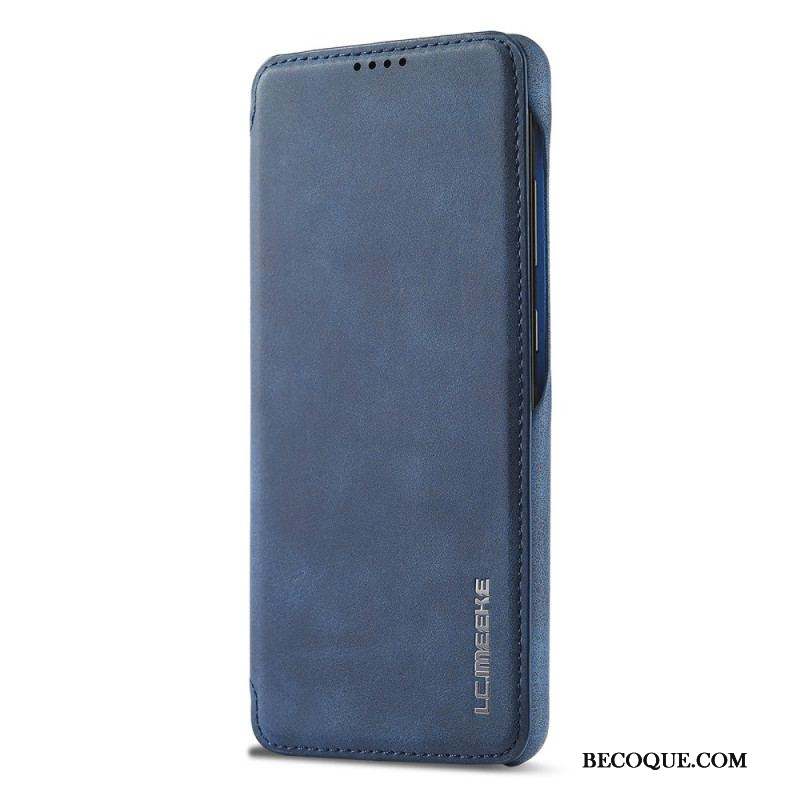 Flip Cover Samsung Galaxy A53 5G LC.IMEEKE Effet Cuir