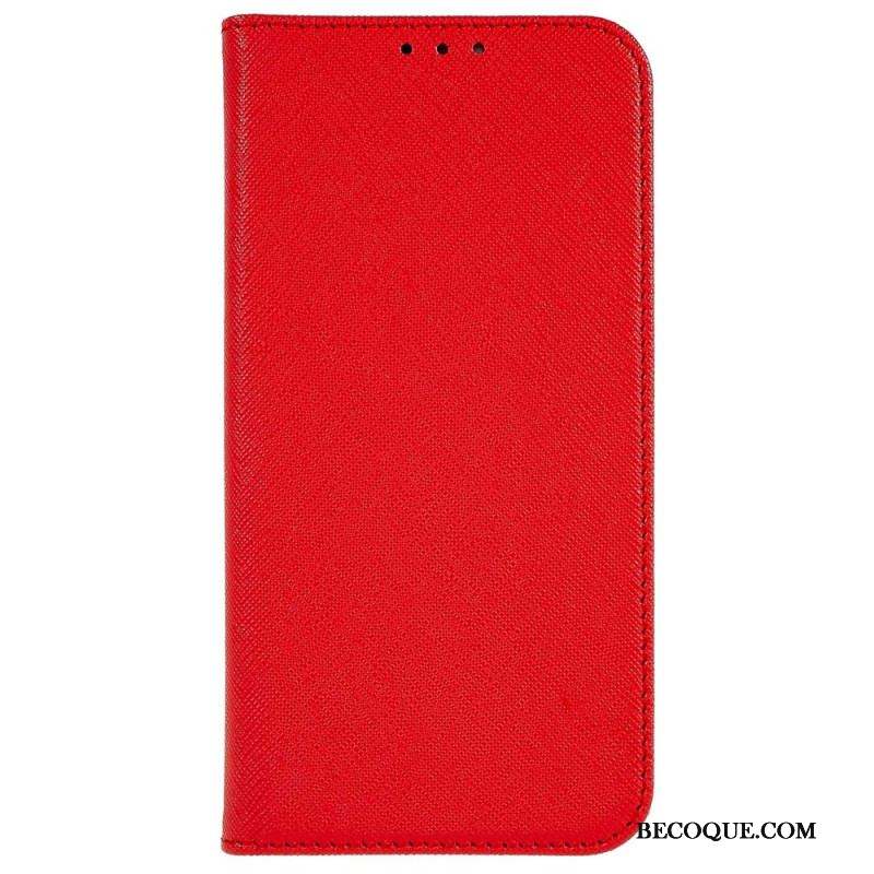 Flip Cover Samsung Galaxy A53 5G Simili Cuir Texturé