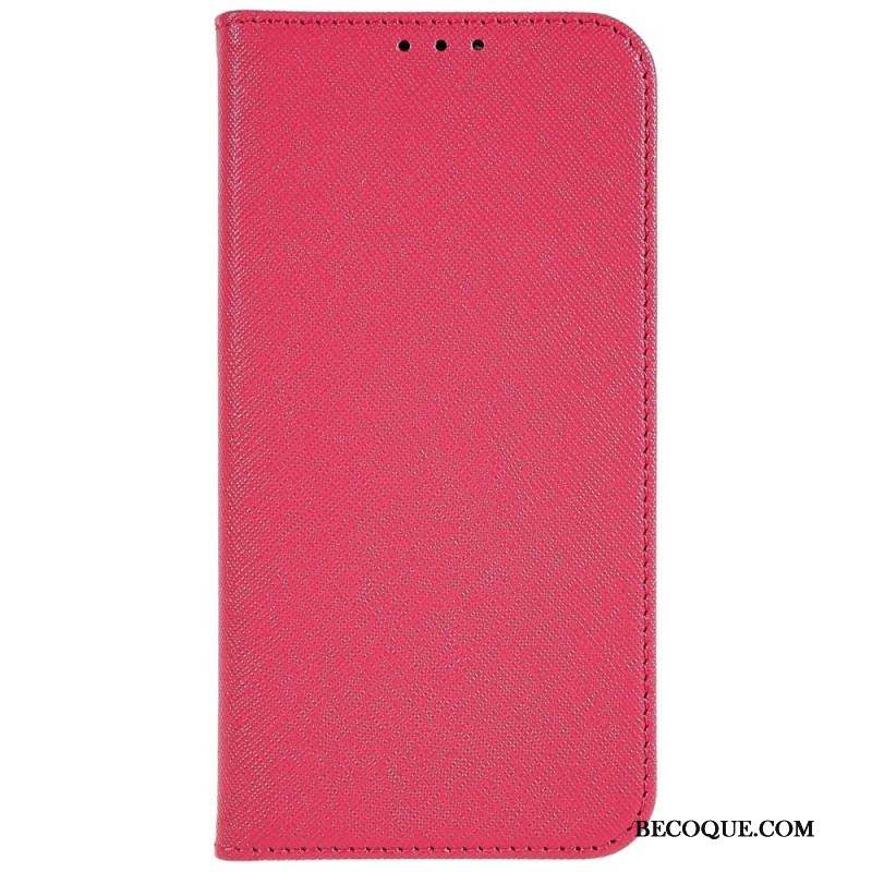 Flip Cover Samsung Galaxy A53 5G Simili Cuir Texturé