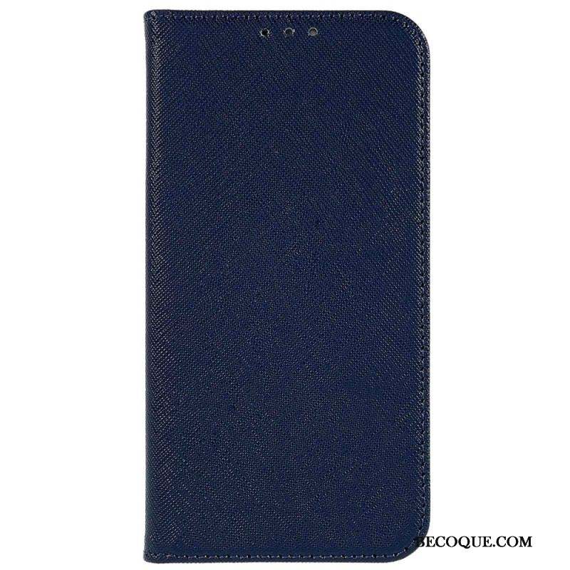 Flip Cover Samsung Galaxy A53 5G Simili Cuir Texturé