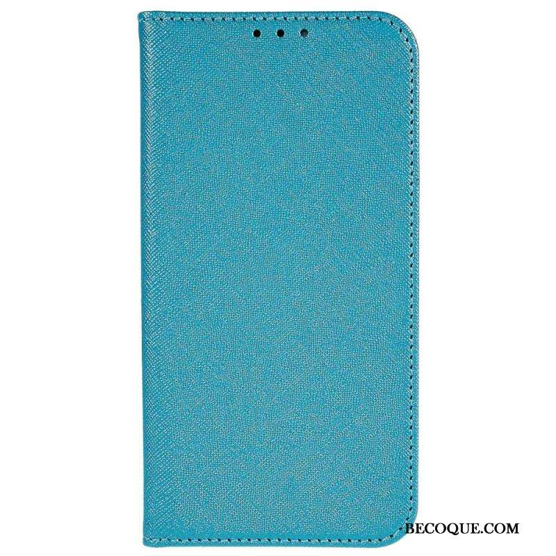 Flip Cover Samsung Galaxy A53 5G Simili Cuir Texturé