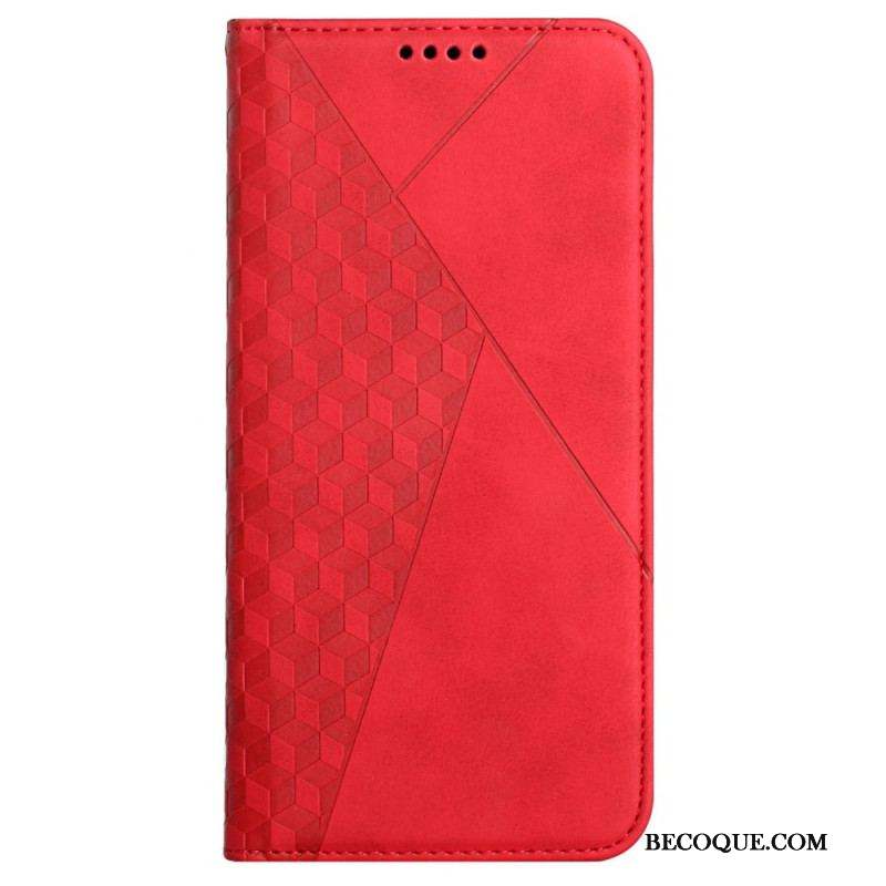 Flip Cover Samsung Galaxy A53 5G Style Cuir Motif 3D