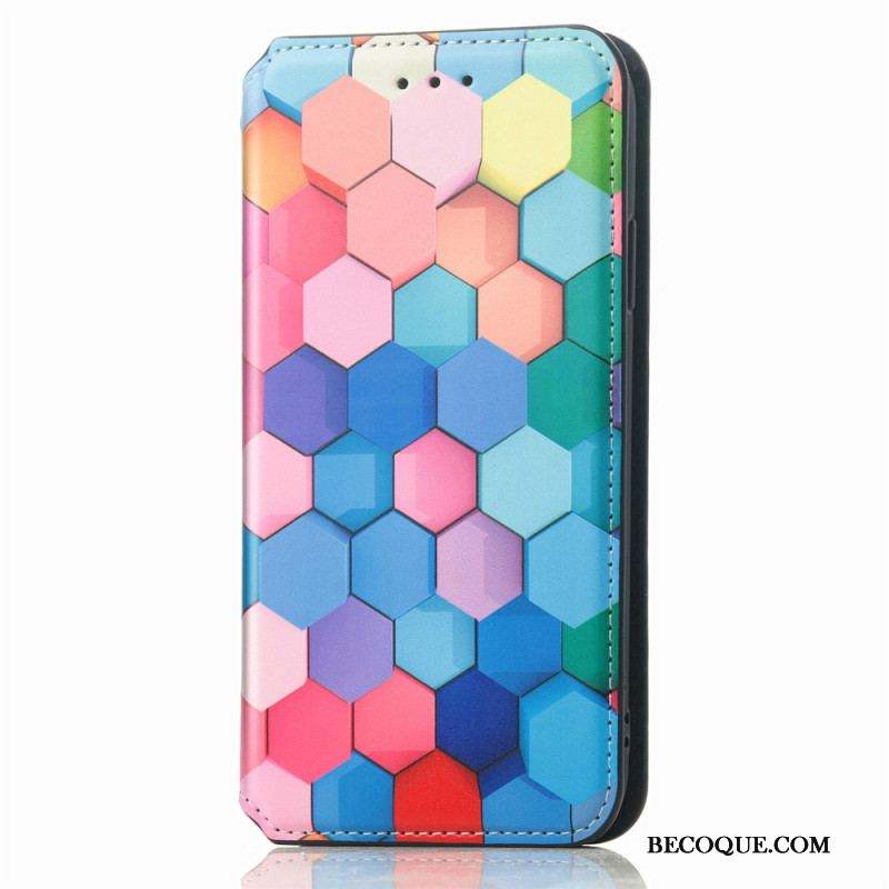 Flip Cover Samsung Galaxy M13 Design RFID Caseneo