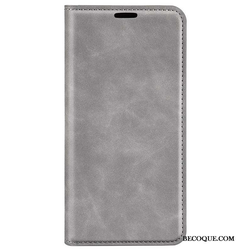 Flip Cover Samsung Galaxy M13 Effet Cuir