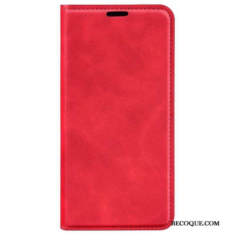 Flip Cover Samsung Galaxy M13 Effet Cuir