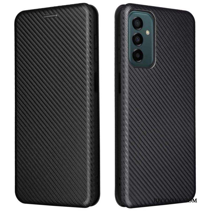 Flip Cover Samsung Galaxy M23 5G Fibre Carbone