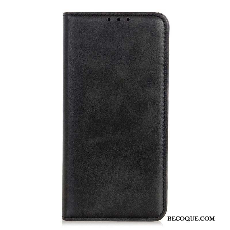 Flip Cover Samsung Galaxy M32 Cuir Fendu