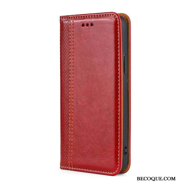 Flip Cover Samsung Galaxy M32 Style Cuir Vintage