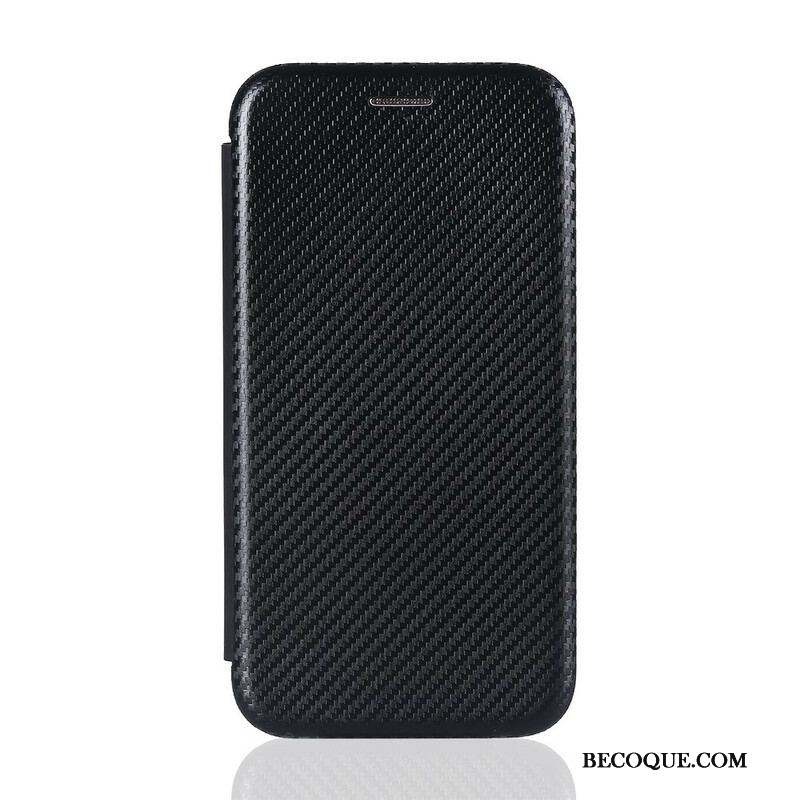 Flip Cover Samsung Galaxy M51 Fibre Carbone