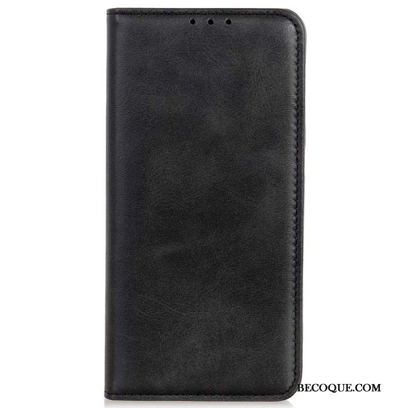 Flip Cover Samsung Galaxy M52 5G Cuir Élégant