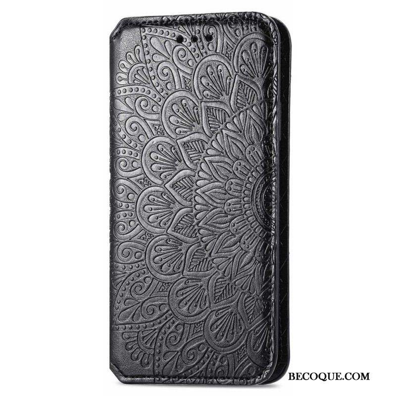 Flip Cover Samsung Galaxy M52 5G Simili Cuir Antiquaire