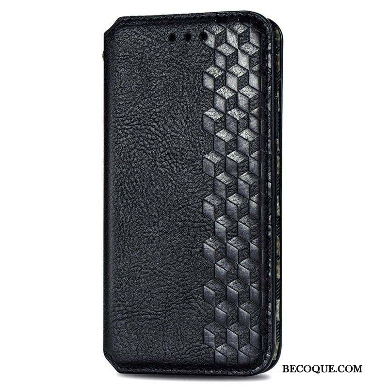 Flip Cover Samsung Galaxy M53 Effet Cuir Motif