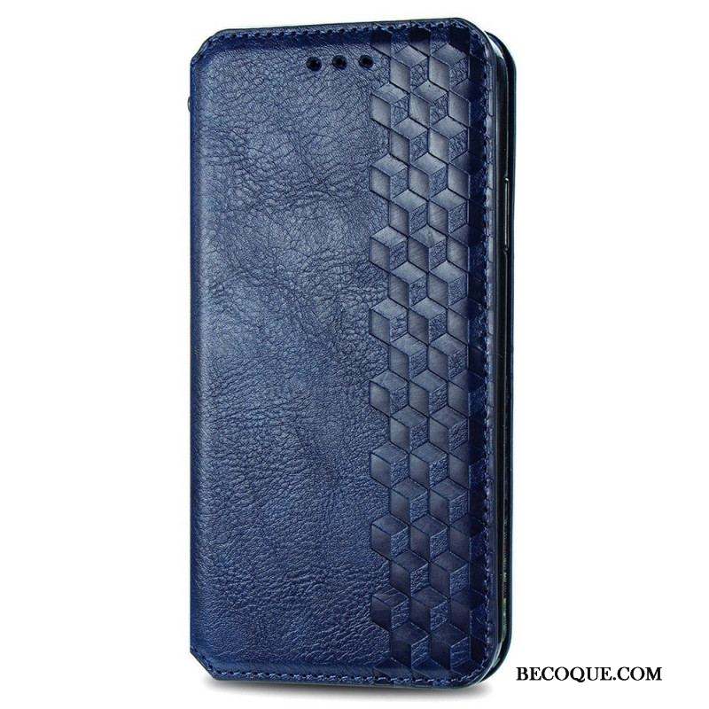 Flip Cover Samsung Galaxy M53 Effet Cuir Motif