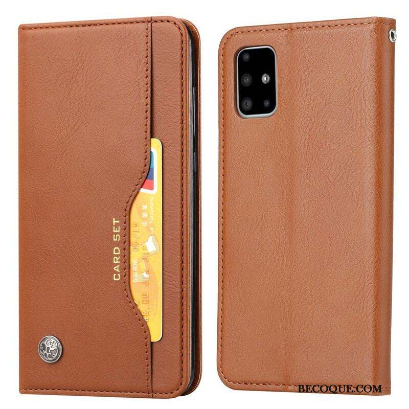 Flip Cover Samsung Galaxy S20 FE Simili Cuir Porte-Cartes