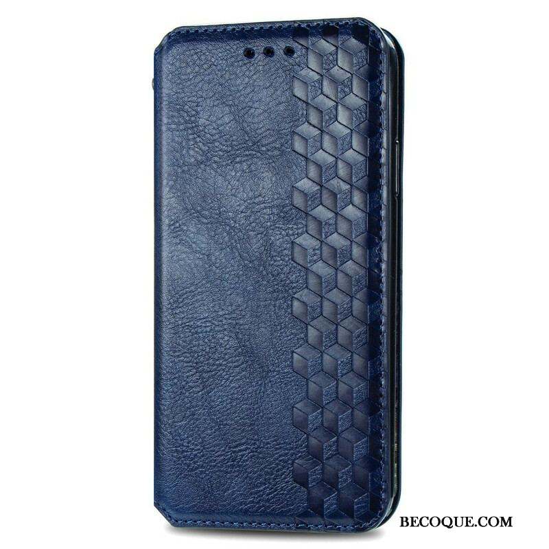 Flip Cover Samsung Galaxy S20 FE Simili Cuir Texture Diamant