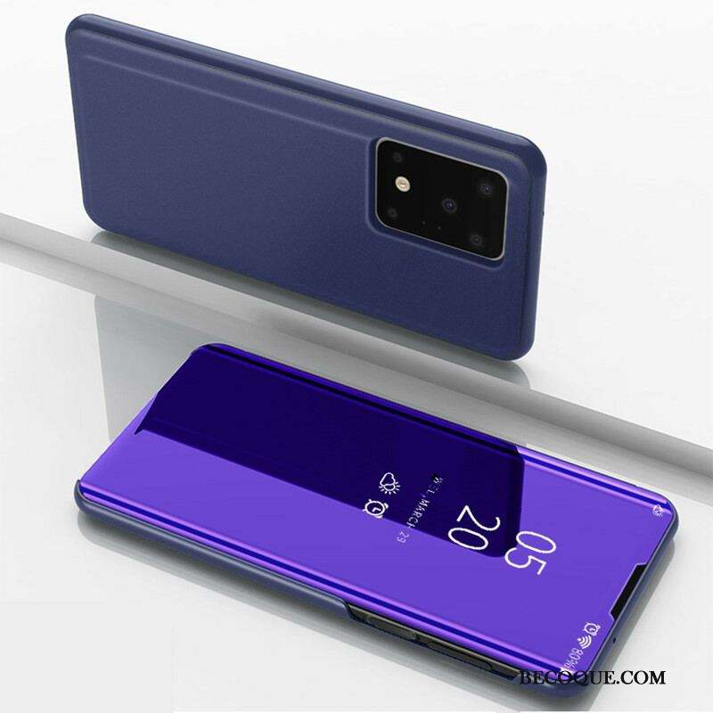 Flip Cover Samsung Galaxy S20 Ultra Miroir