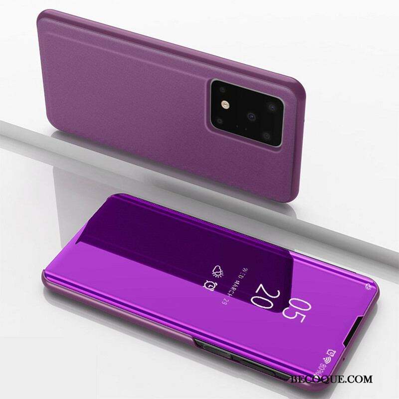 Flip Cover Samsung Galaxy S20 Ultra Miroir