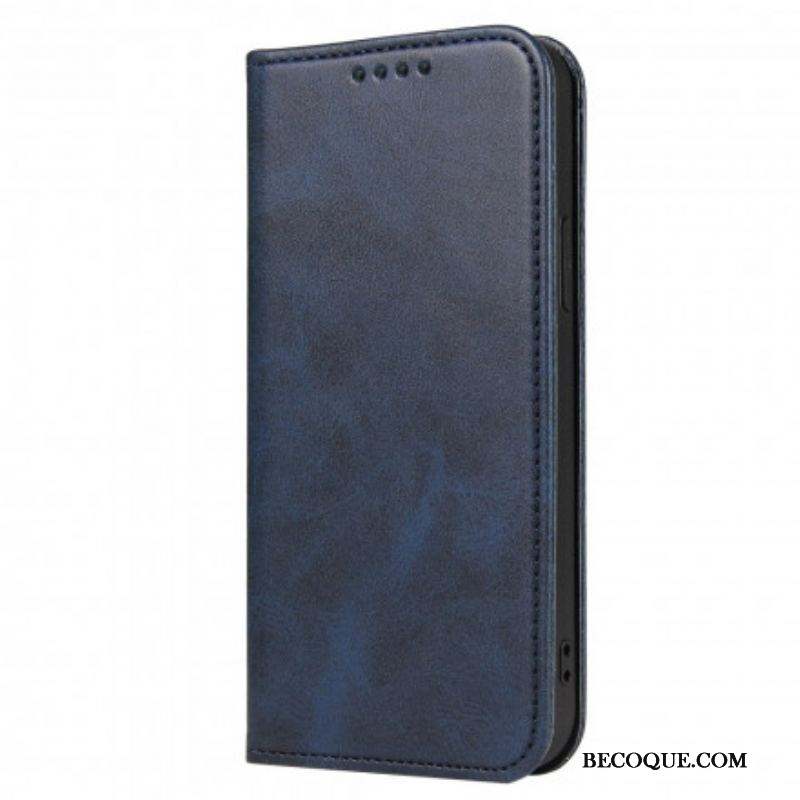 Flip Cover Samsung Galaxy S21 5G Effet Cuir Business Style