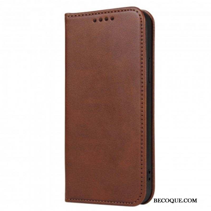 Flip Cover Samsung Galaxy S21 5G Effet Cuir Business Style