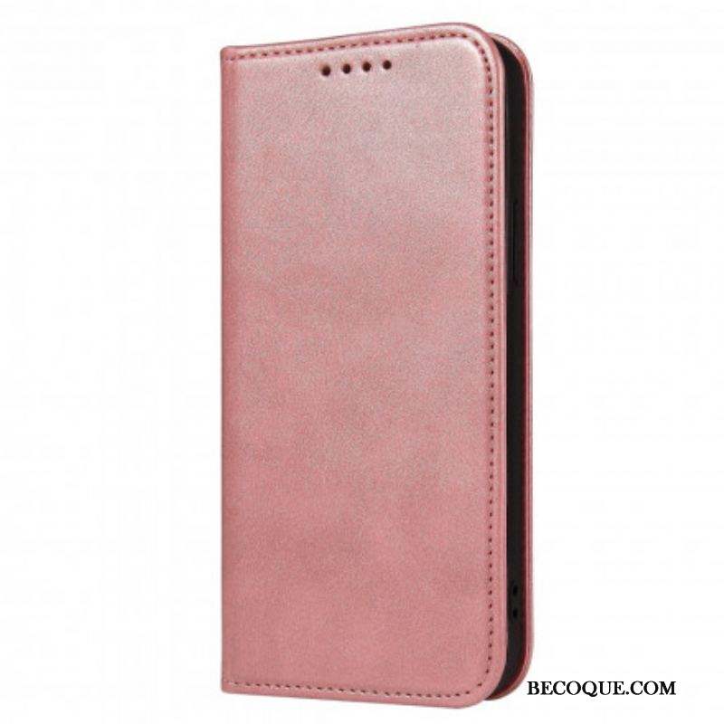 Flip Cover Samsung Galaxy S21 5G Effet Cuir Business Style