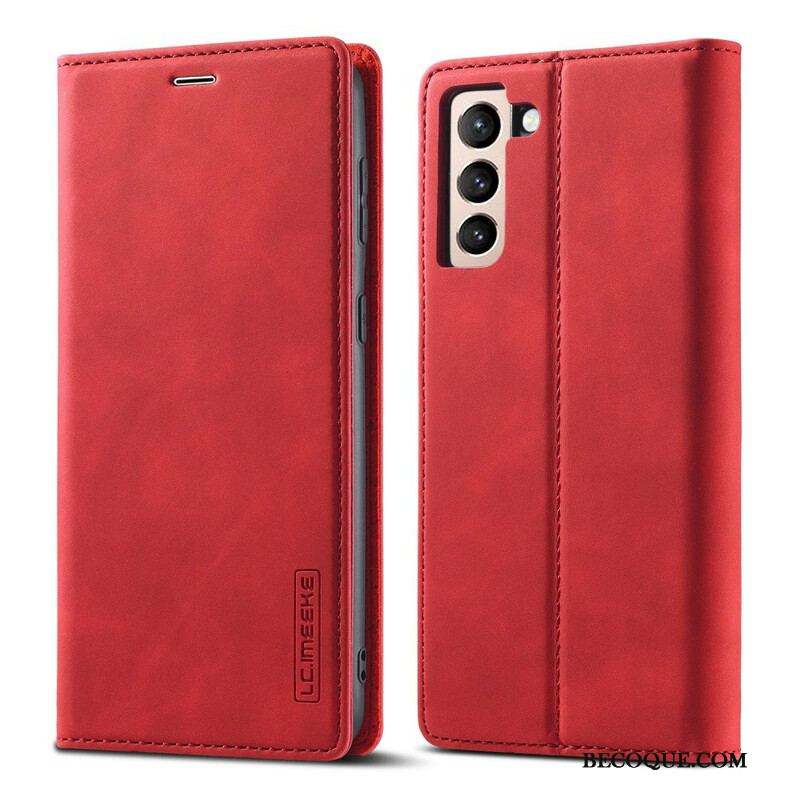 Flip Cover Samsung Galaxy S21 FE LC.IMEEKE Futur