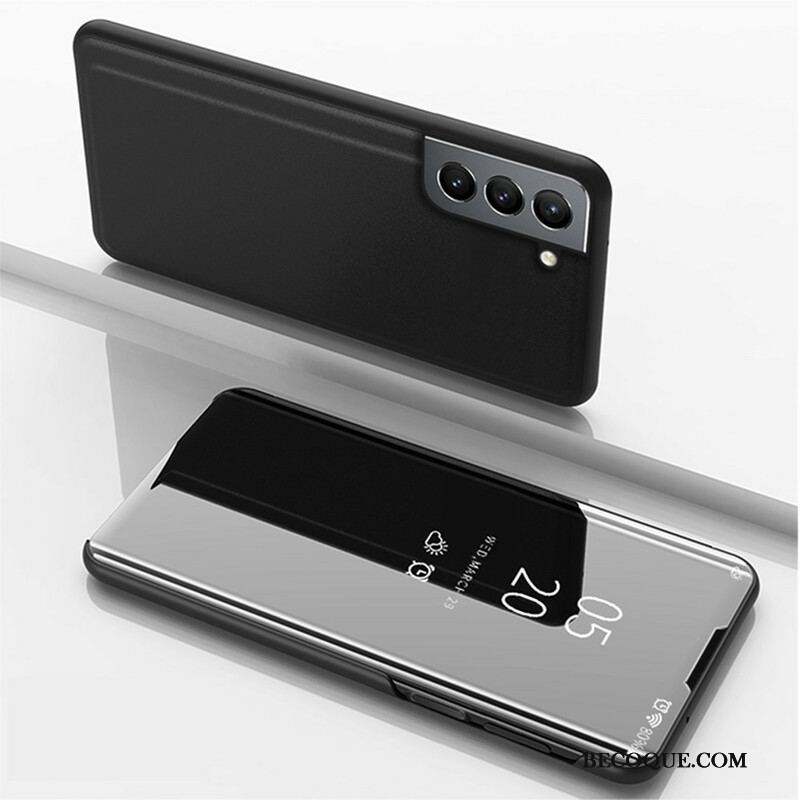 Flip Cover Samsung Galaxy S21 FE Miroir