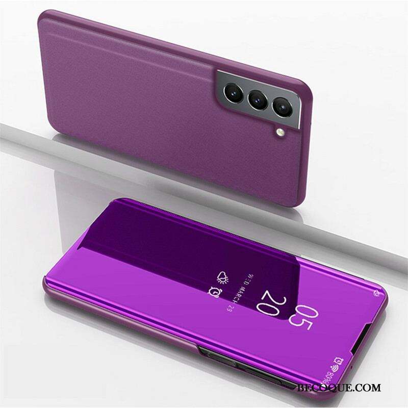 Flip Cover Samsung Galaxy S21 FE Miroir