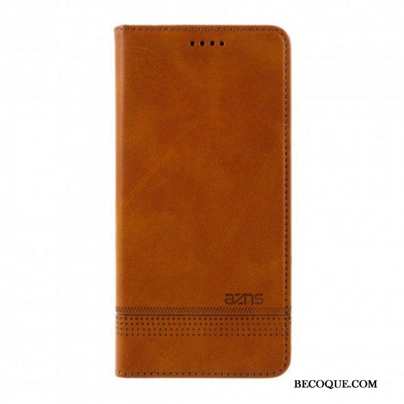 Flip Cover Samsung Galaxy S21 Plus 5G Style Cuir AZNS