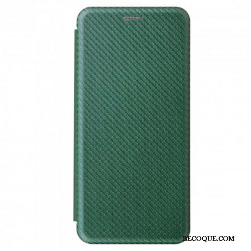 Flip Cover Samsung Galaxy S21 Ultra 5G Fibre Carbone