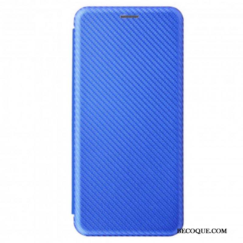 Flip Cover Samsung Galaxy S21 Ultra 5G Fibre Carbone