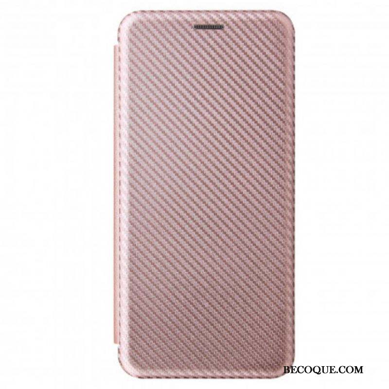 Flip Cover Samsung Galaxy S21 Ultra 5G Fibre Carbone