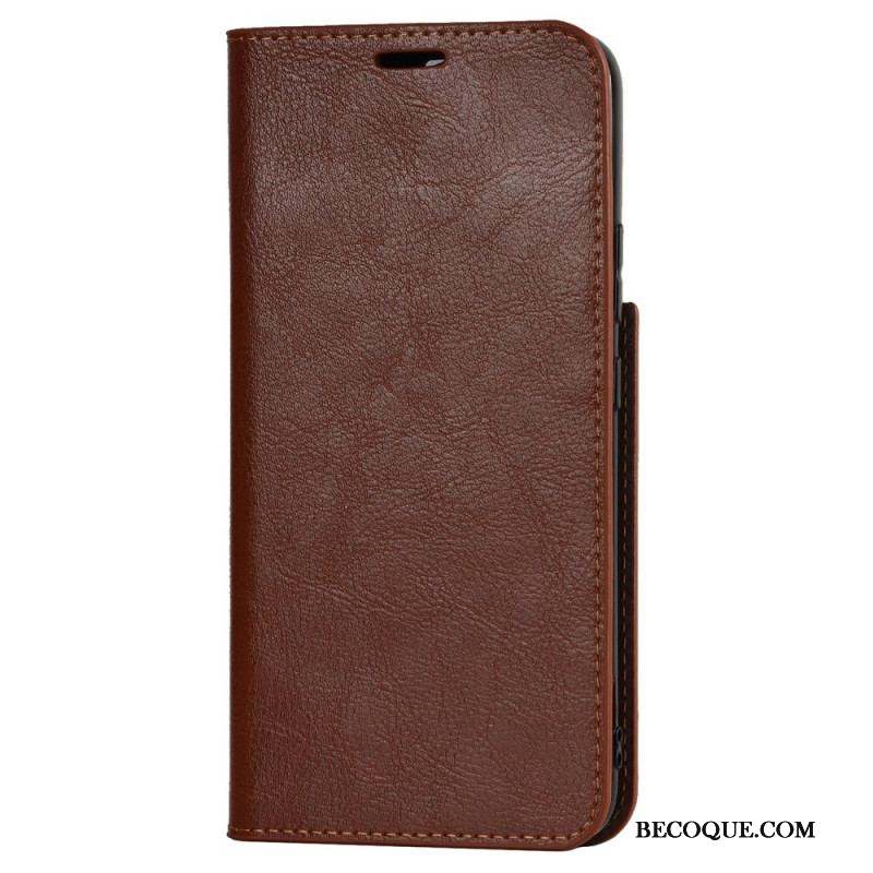 Flip Cover Samsung Galaxy S22 5G Cuir Véritable