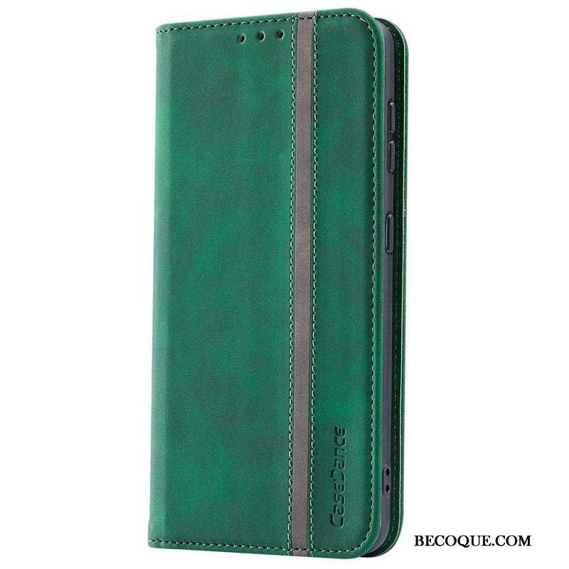 Flip Cover Samsung Galaxy S22 5G Simili Cuir CASEDANCE