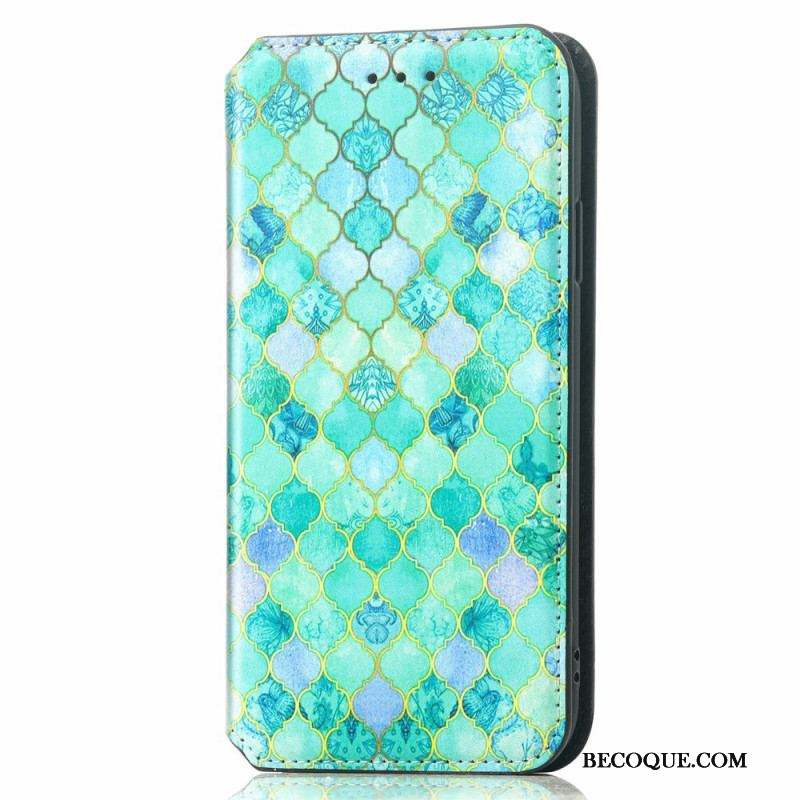 Flip Cover Samsung Galaxy S22 Ultra 5G Design RFID Caseneo