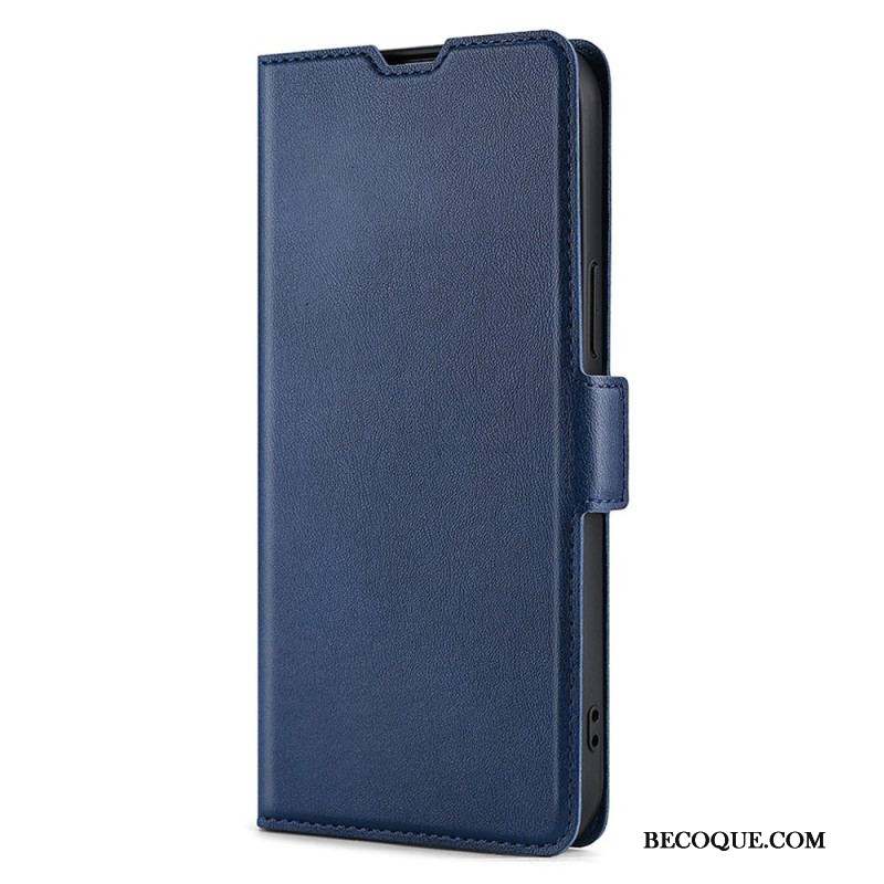 Flip Cover Samsung Galaxy S22 Ultra 5G Simili Cuir Classique