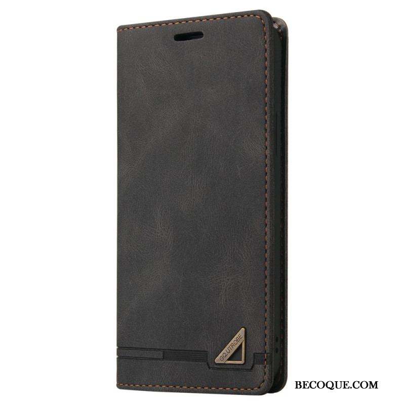 Flip Cover Samsung Galaxy S22 Ultra 5G Simili Cuir GQ.UTROBE