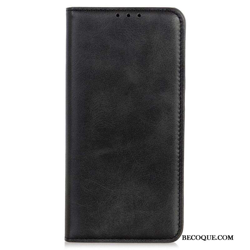 Flip Cover Samsung Galaxy S23 5G Cuir Fendu