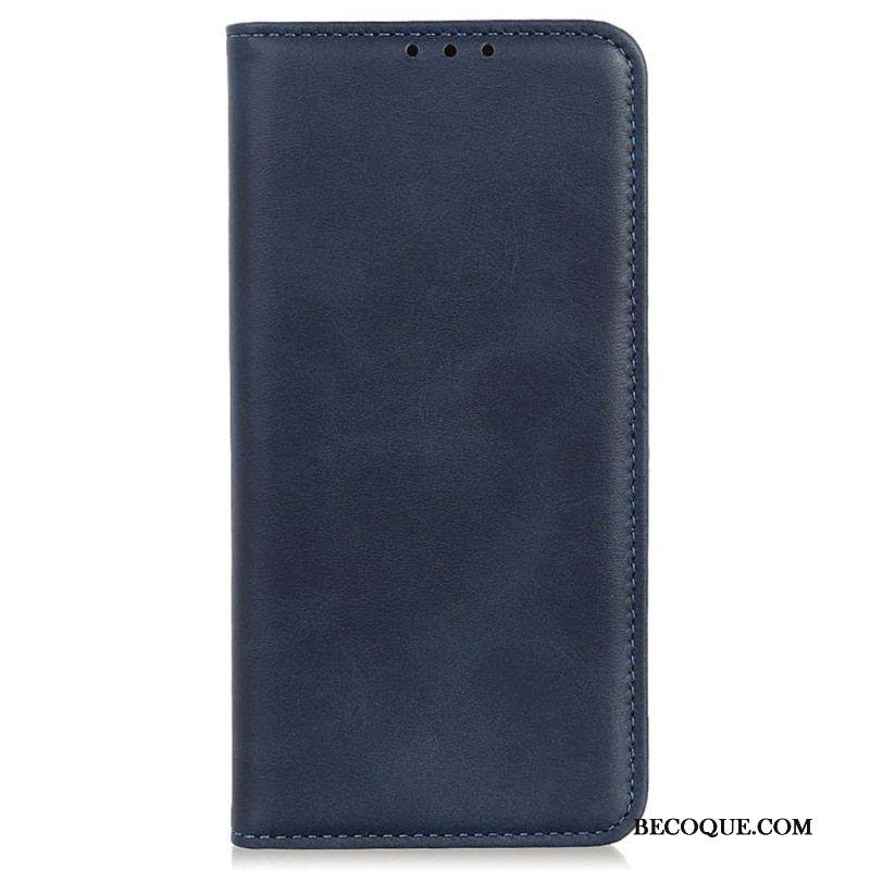 Flip Cover Samsung Galaxy S23 5G Cuir Fendu