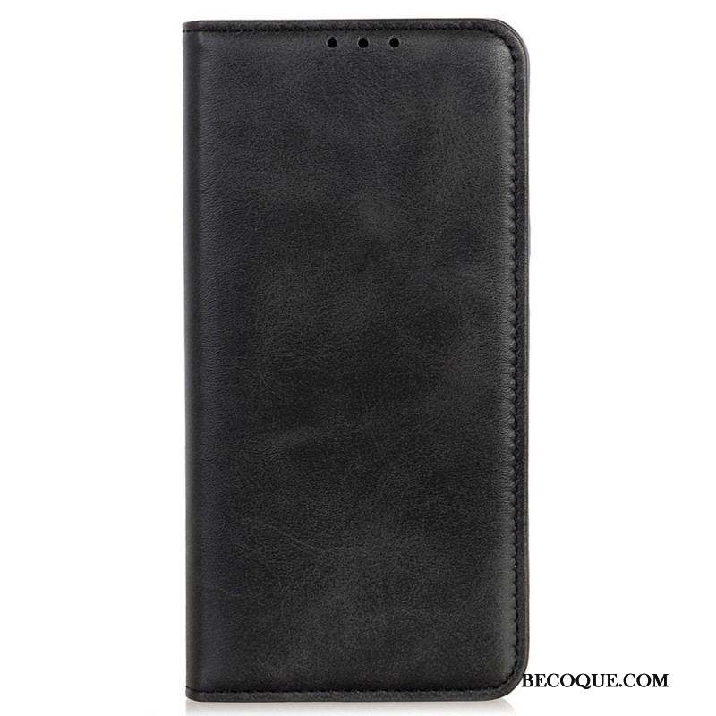 Flip Cover Samsung Galaxy S23 Plus 5G Cuir Fendu