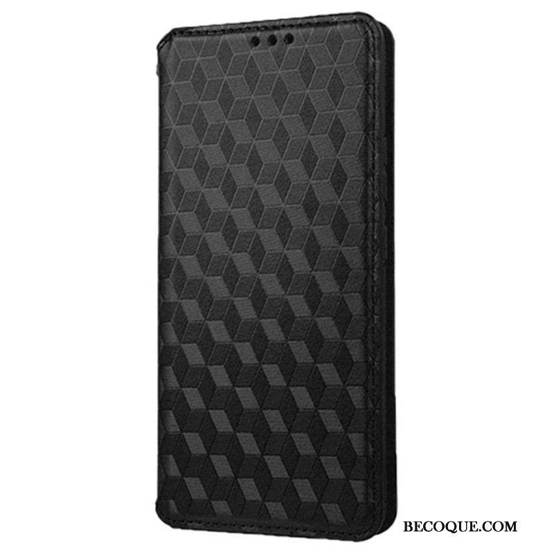 Flip Cover Samsung Galaxy S23 Plus 5G Motif 3D