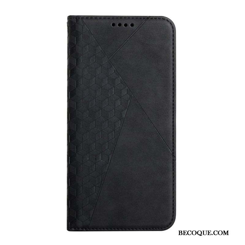 Flip Cover Samsung Galaxy S23 Ultra 5G Style Cuir Motif 3D