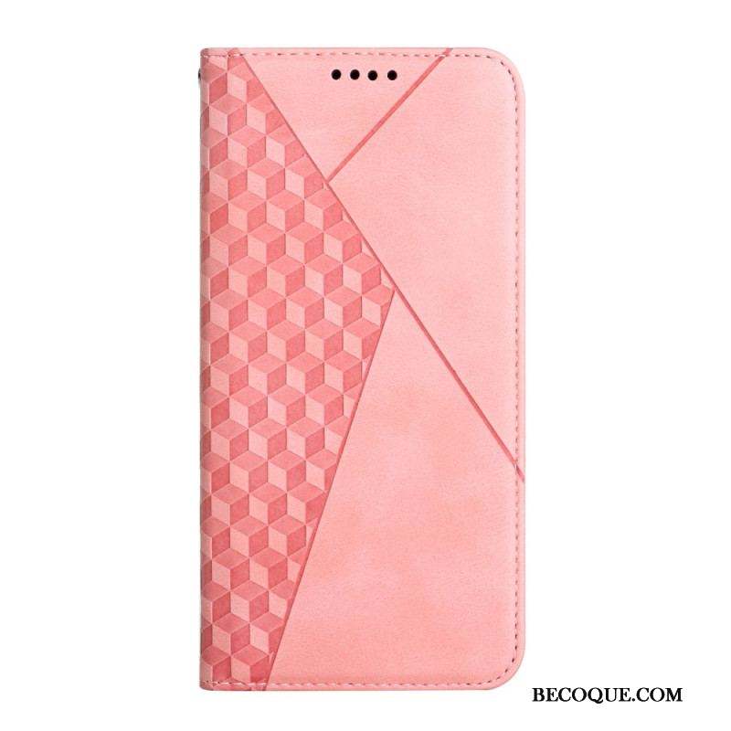 Flip Cover Samsung Galaxy S23 Ultra 5G Style Cuir Motif 3D