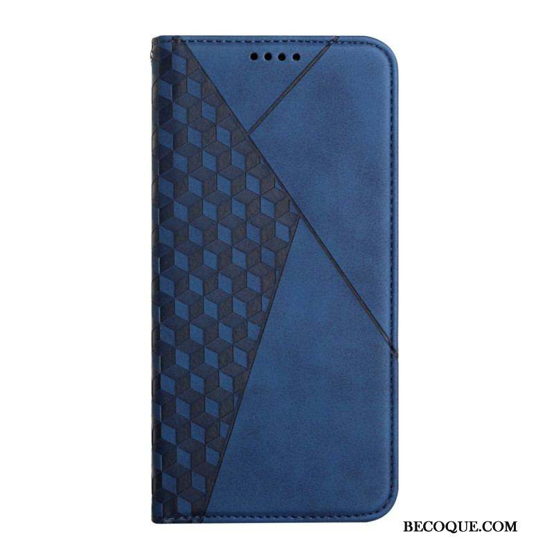 Flip Cover Samsung Galaxy S23 Ultra 5G Style Cuir Motif 3D