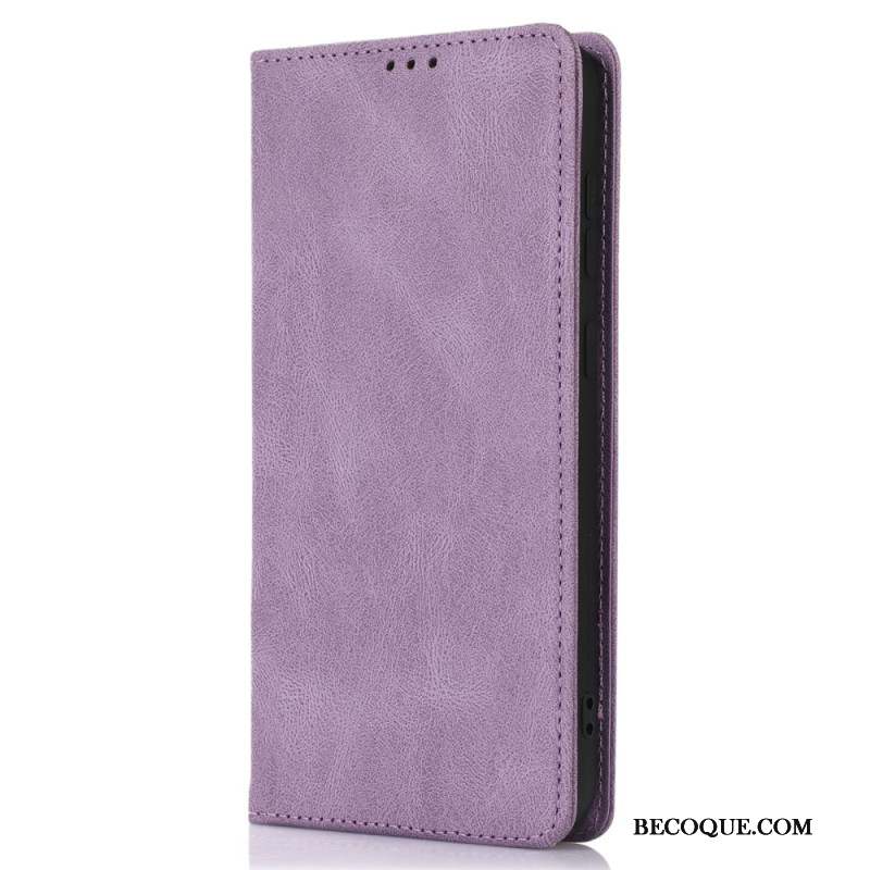 Flip Cover Samsung Galaxy S24 Plus 5G Texture Cuir